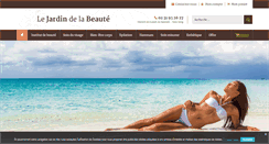 Desktop Screenshot of jardin-beaute.fr
